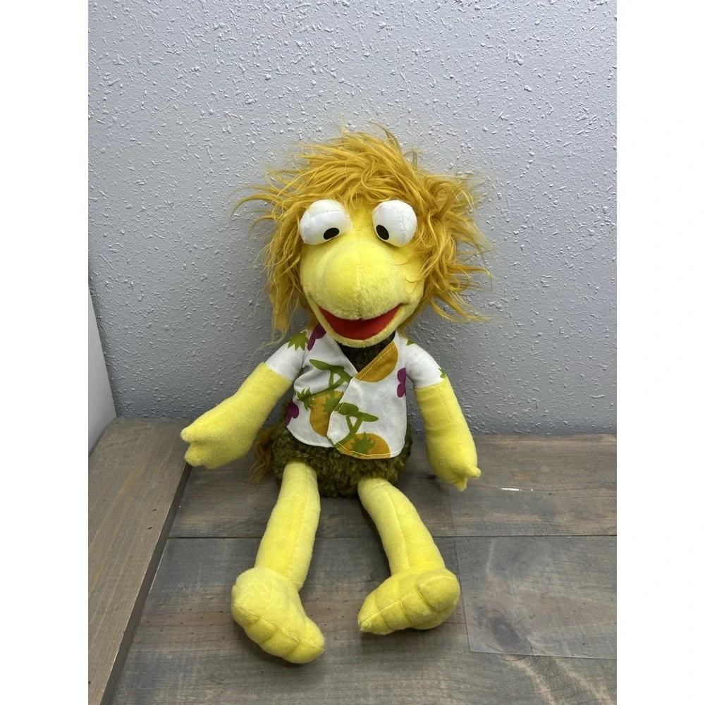 Wembley Fraggle Plush Stuffed Animal Jim Henson's Fraggle Rock 2019 green